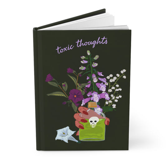 Toxic Thoughts | Hardcover Journal