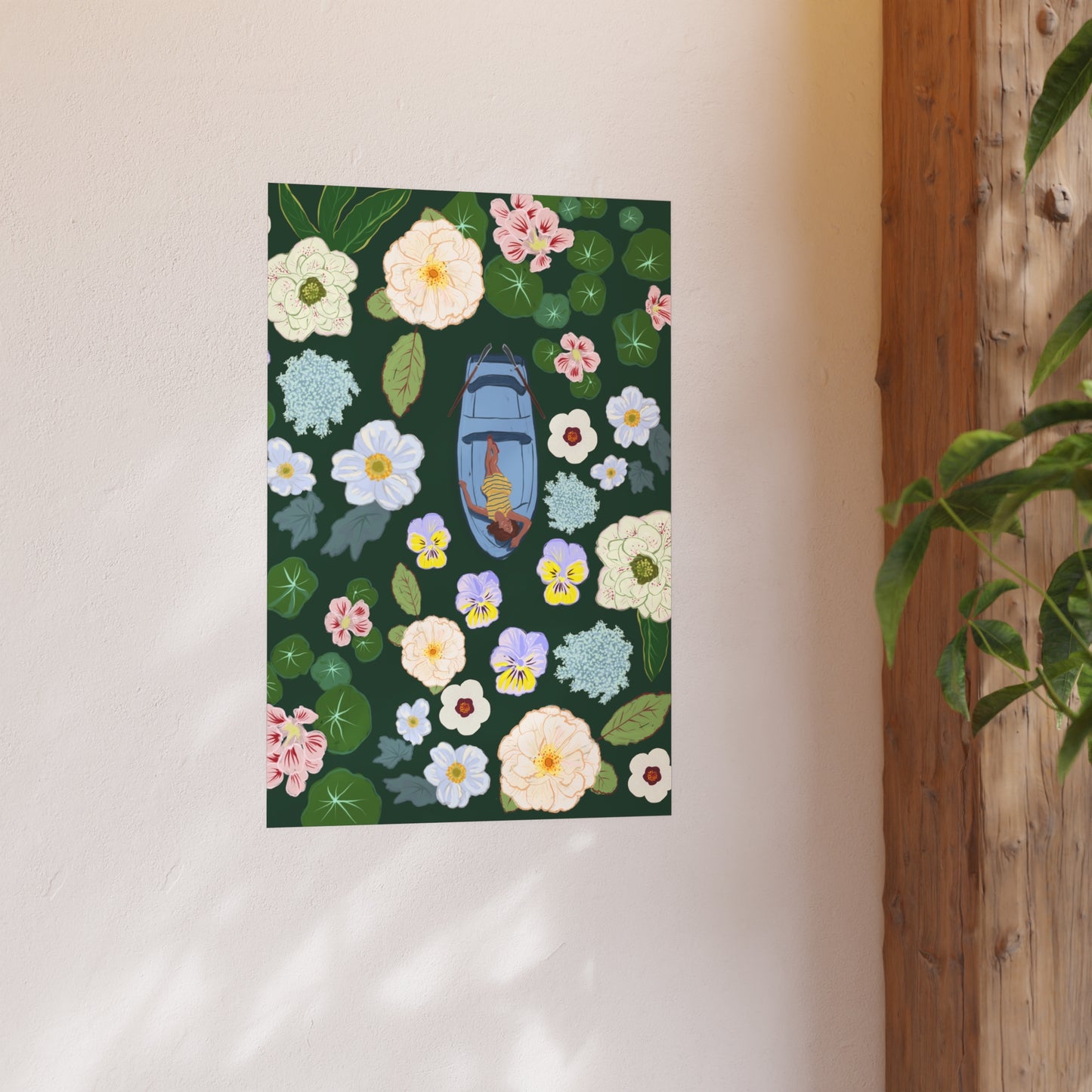 Floating Blooms | Art Print