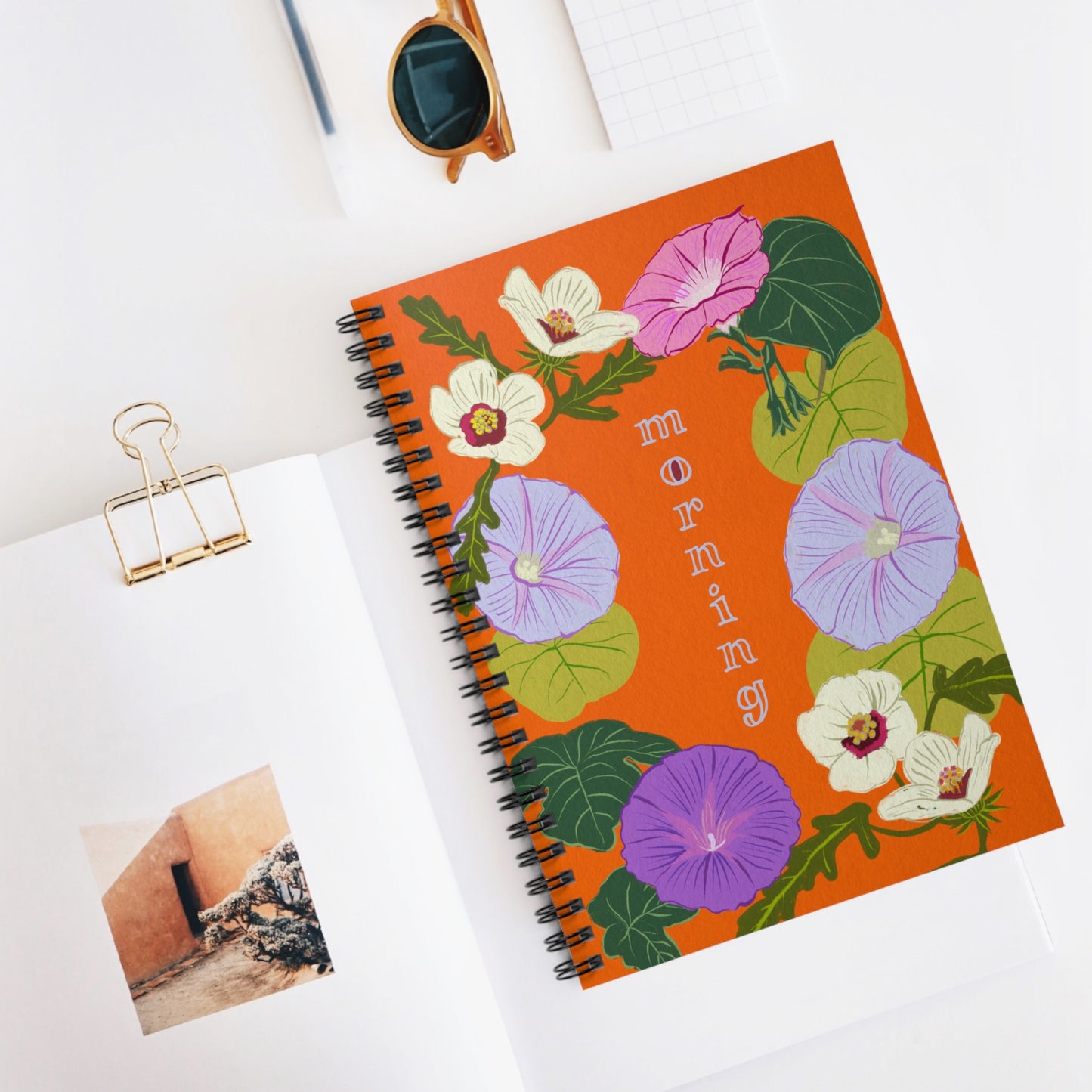 Morning Blossoms | Spiral Notebook