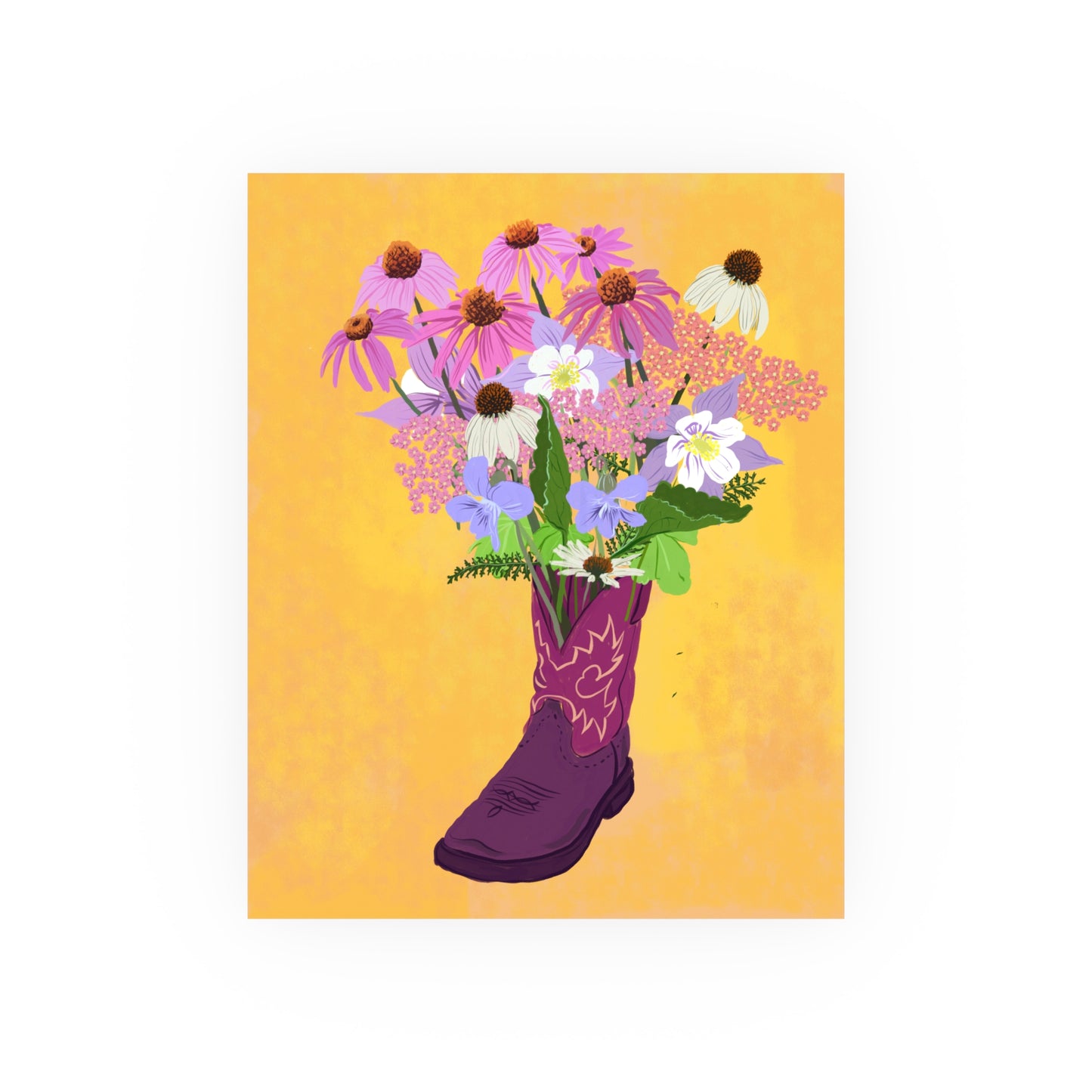 Wildflower West | Art Print
