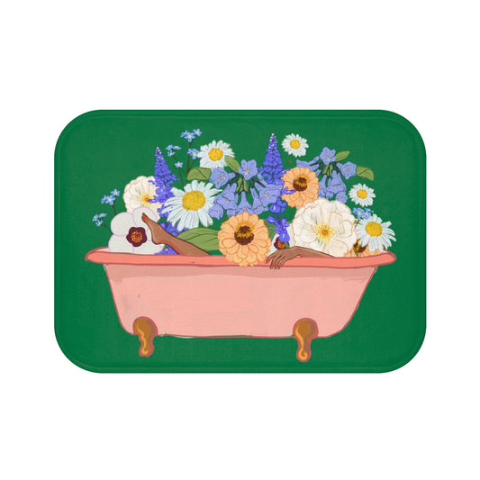 Bathed In Blooms | Bath Mat