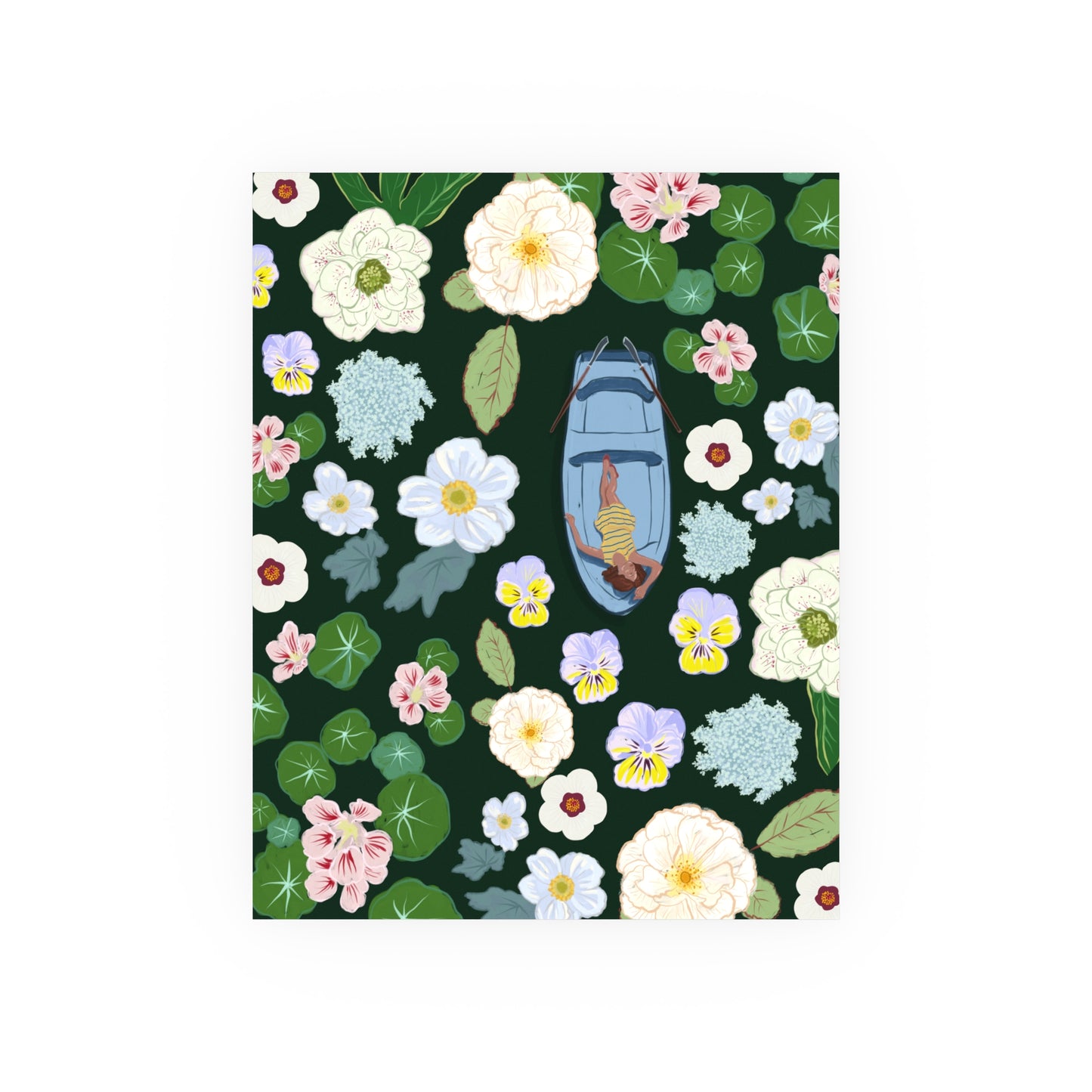 Floating Blooms | Art Print