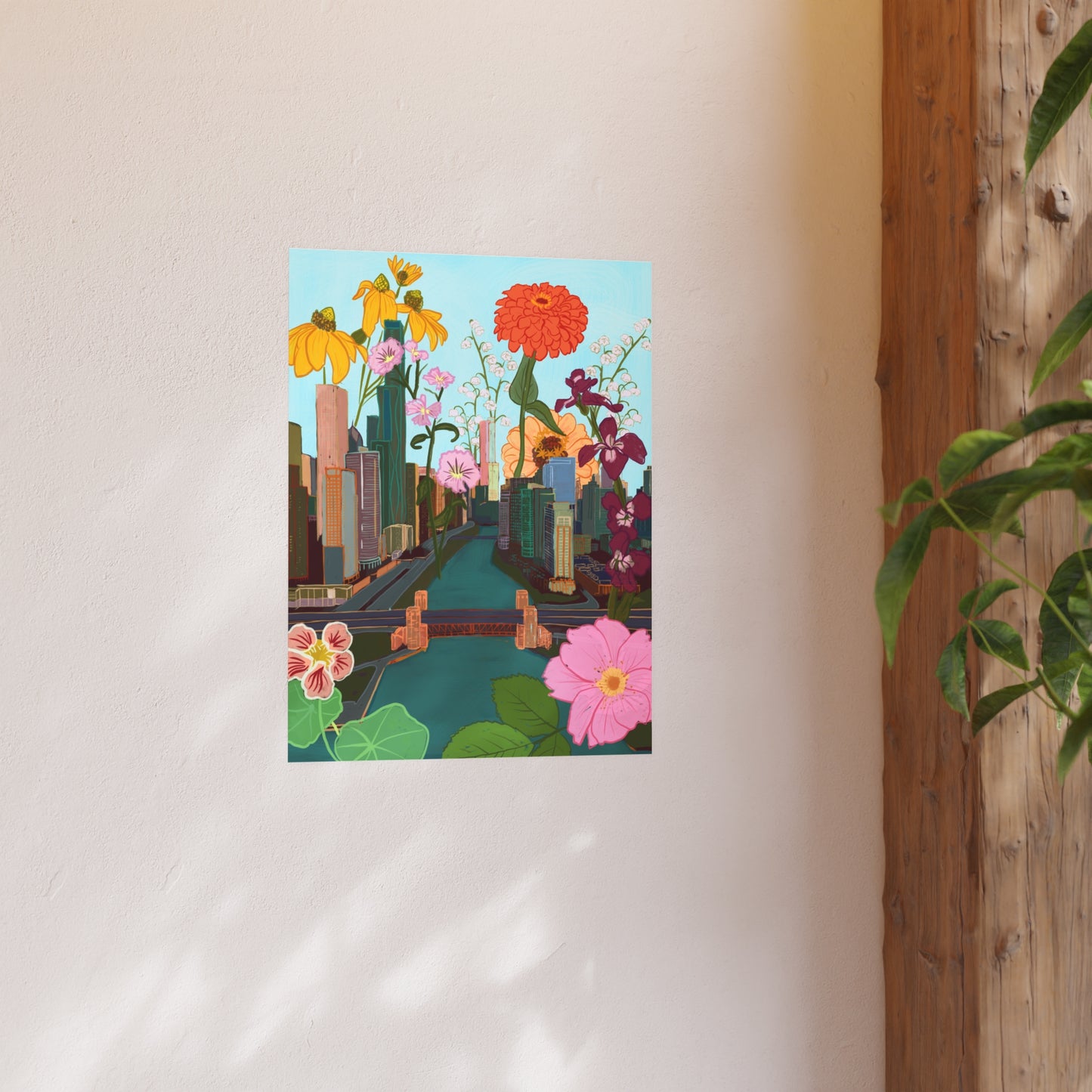 City in Bloom | Art Print