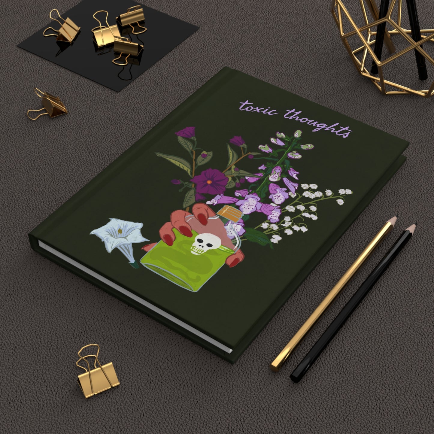 Toxic Thoughts | Hardcover Journal