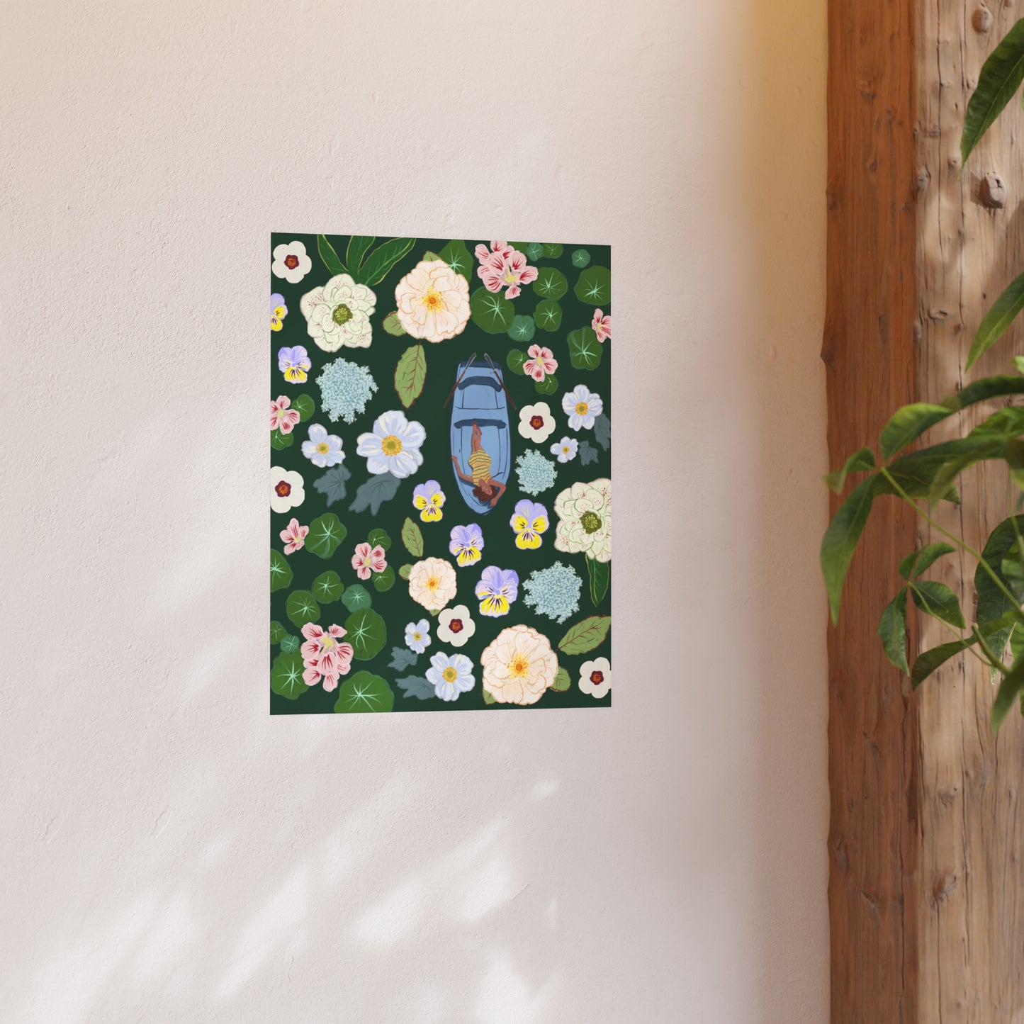 Floating Blooms | Art Print