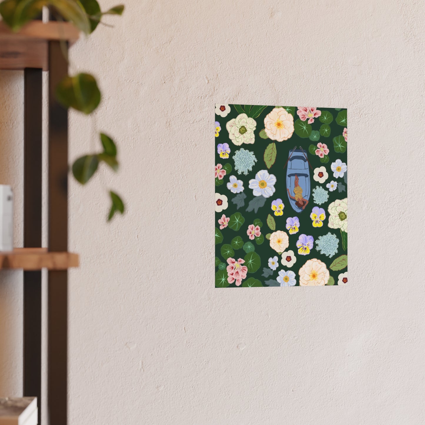 Floating Blooms | Art Print