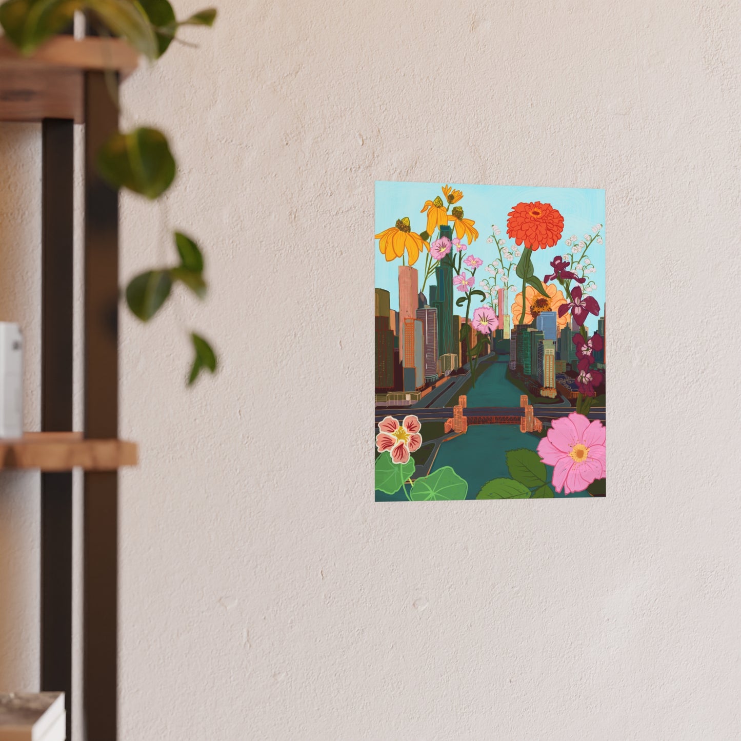City in Bloom | Art Print