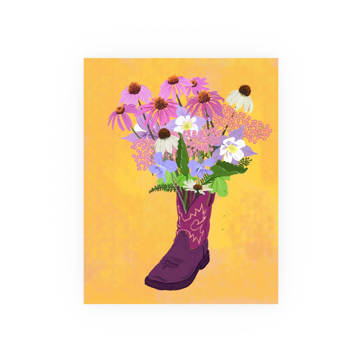 Wildflower West | Art Print