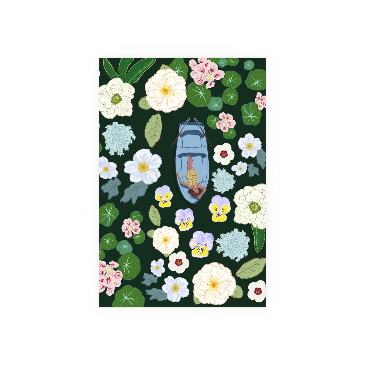 Floating Blooms | Art Print