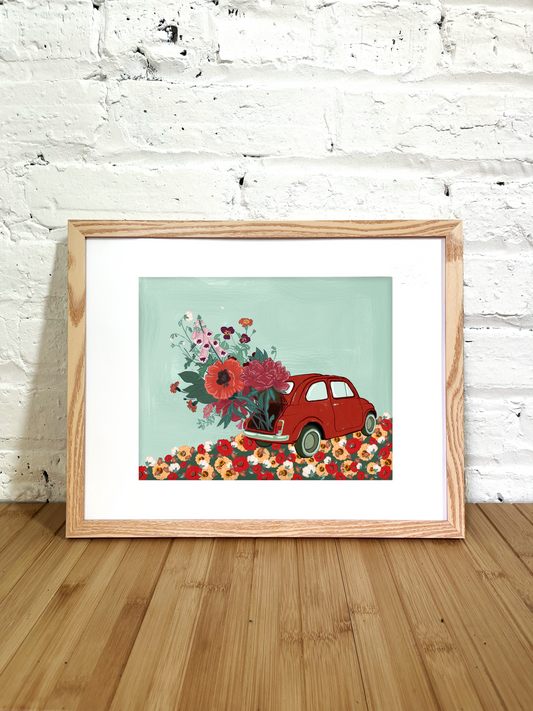 Full Tank, Full Bloom | Art Print