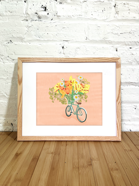 Petal Pedal | Art Print