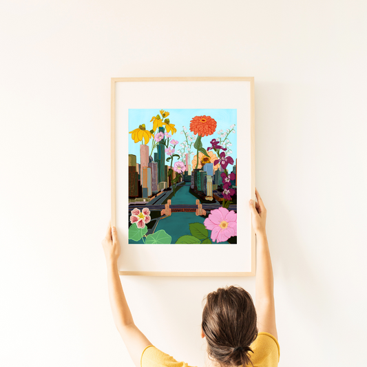 City in Bloom | Art Print