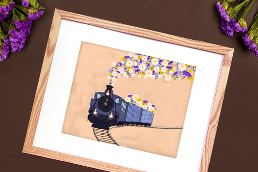 Chugga Chugga Bloom Bloom | Art Print