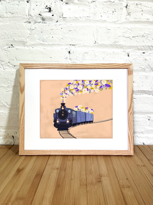 Chugga Chugga Bloom Bloom | Art Print