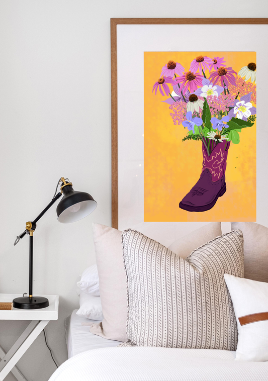 Wildflower West | Art Print